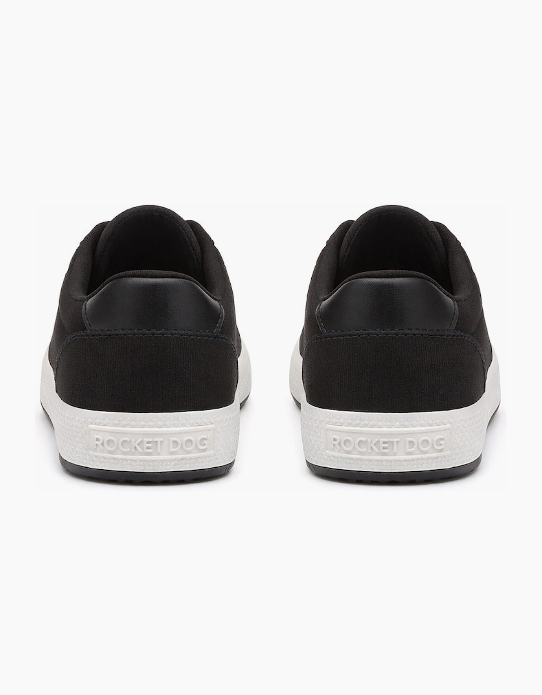 Rocket Dog CHEERY LOW 12A CANVAS Womens Canvas Trainers Black
