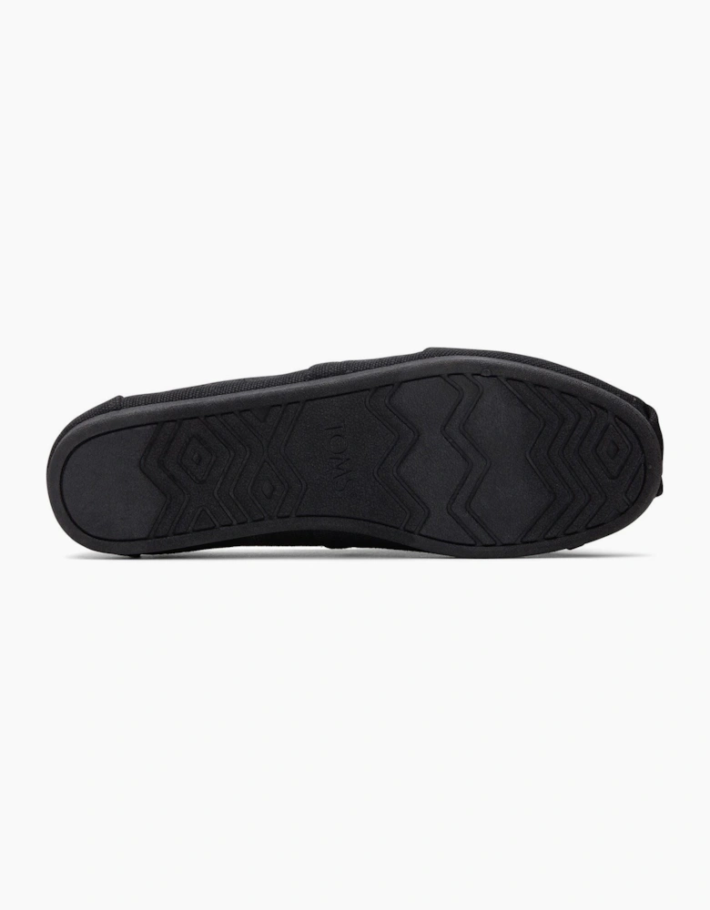 TOMS Alpargata Cotton Men's Black Shoes