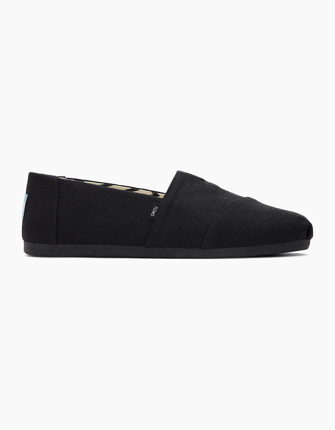 TOMS Alpargata Cotton Men's Black Shoes
