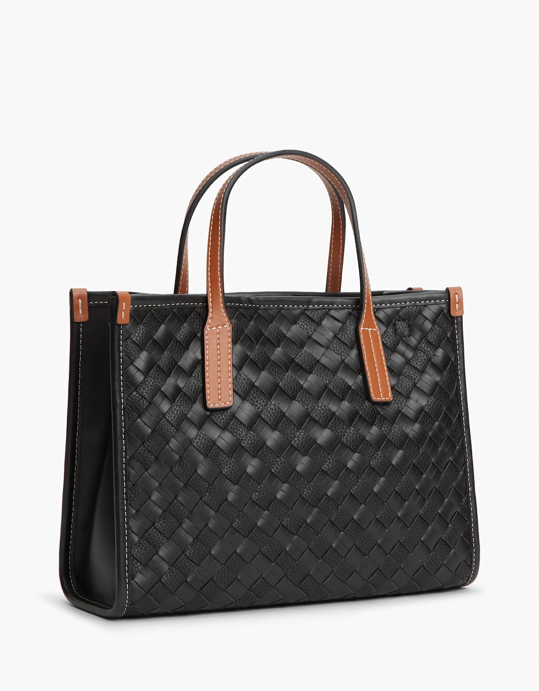 Tommy Hilfiger TH City Womens Mini Tote Bag - Black Mix