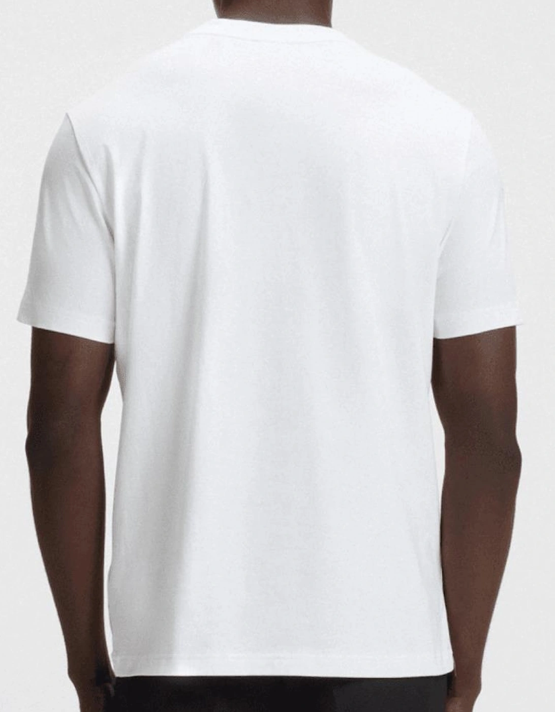 TEE White/Black Stretch T-Shirt