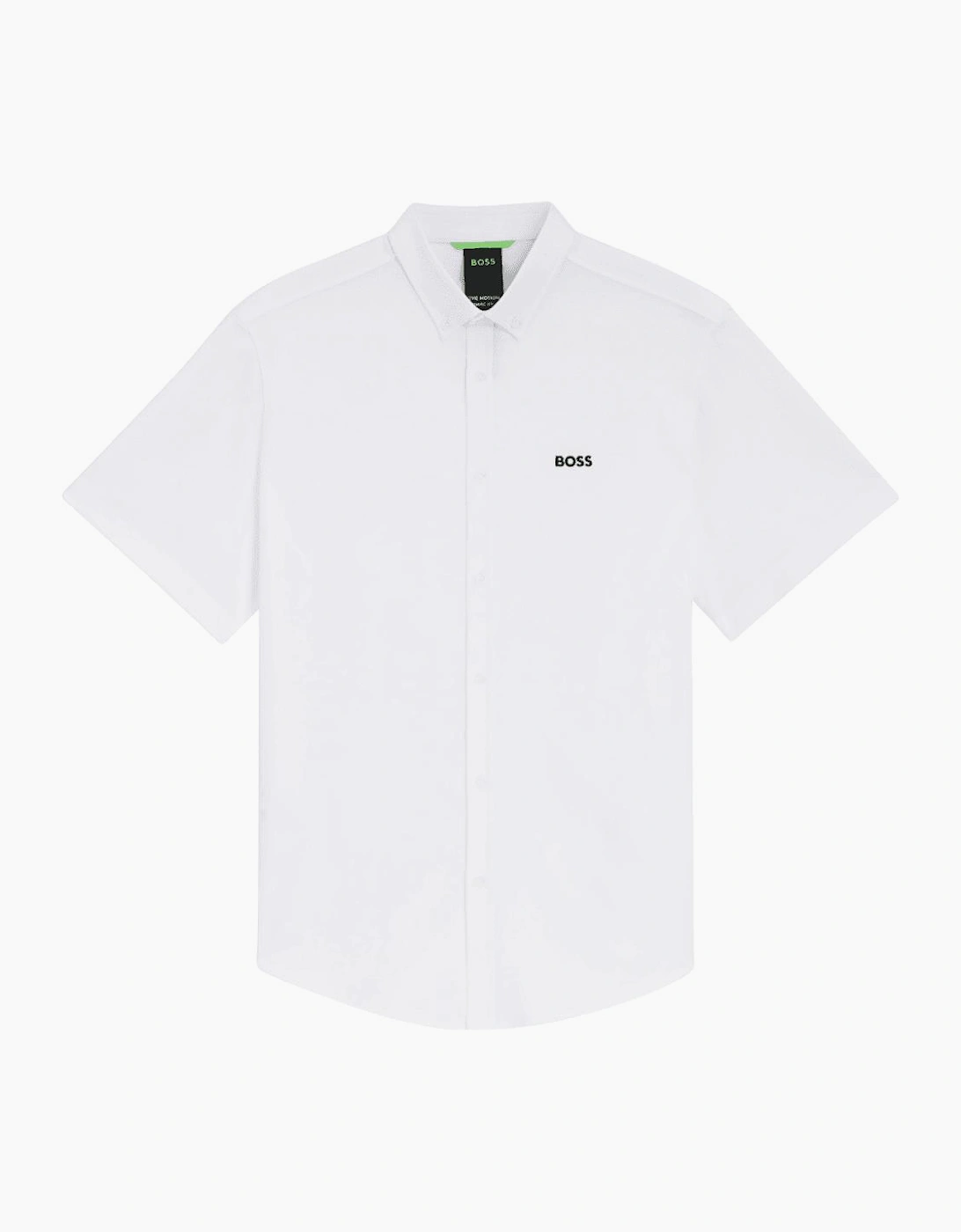 ST-Motion White Short Sleeve Shirt, 4 of 3