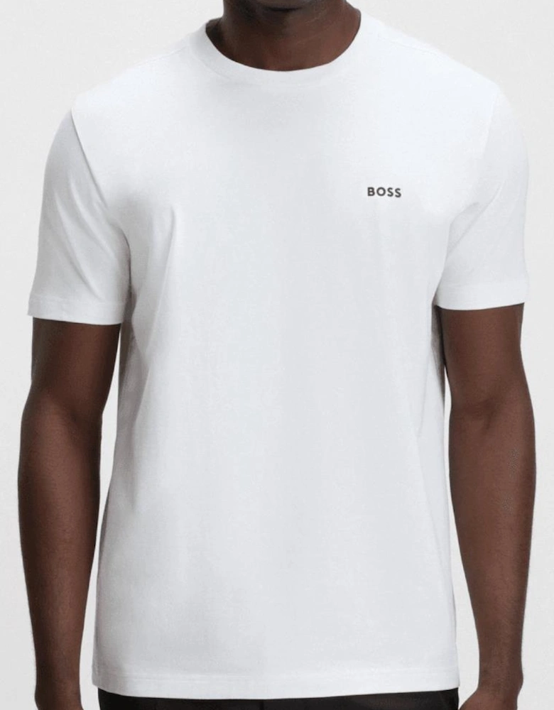 TEE White/Black Stretch T-Shirt