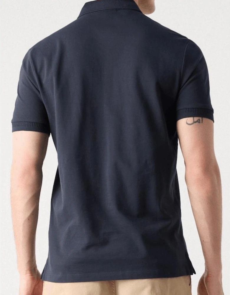 HUGO Deroso222 Slim Fit Navy Polo Shirt