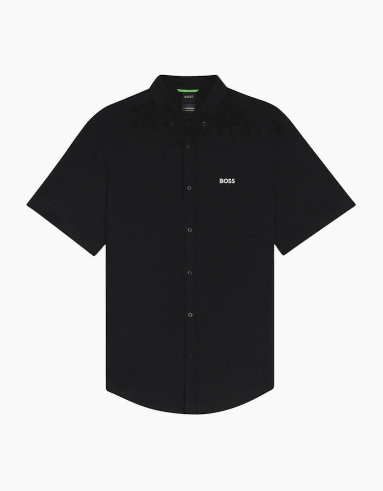 ST-Motion Black Short Sleeve Shirt
