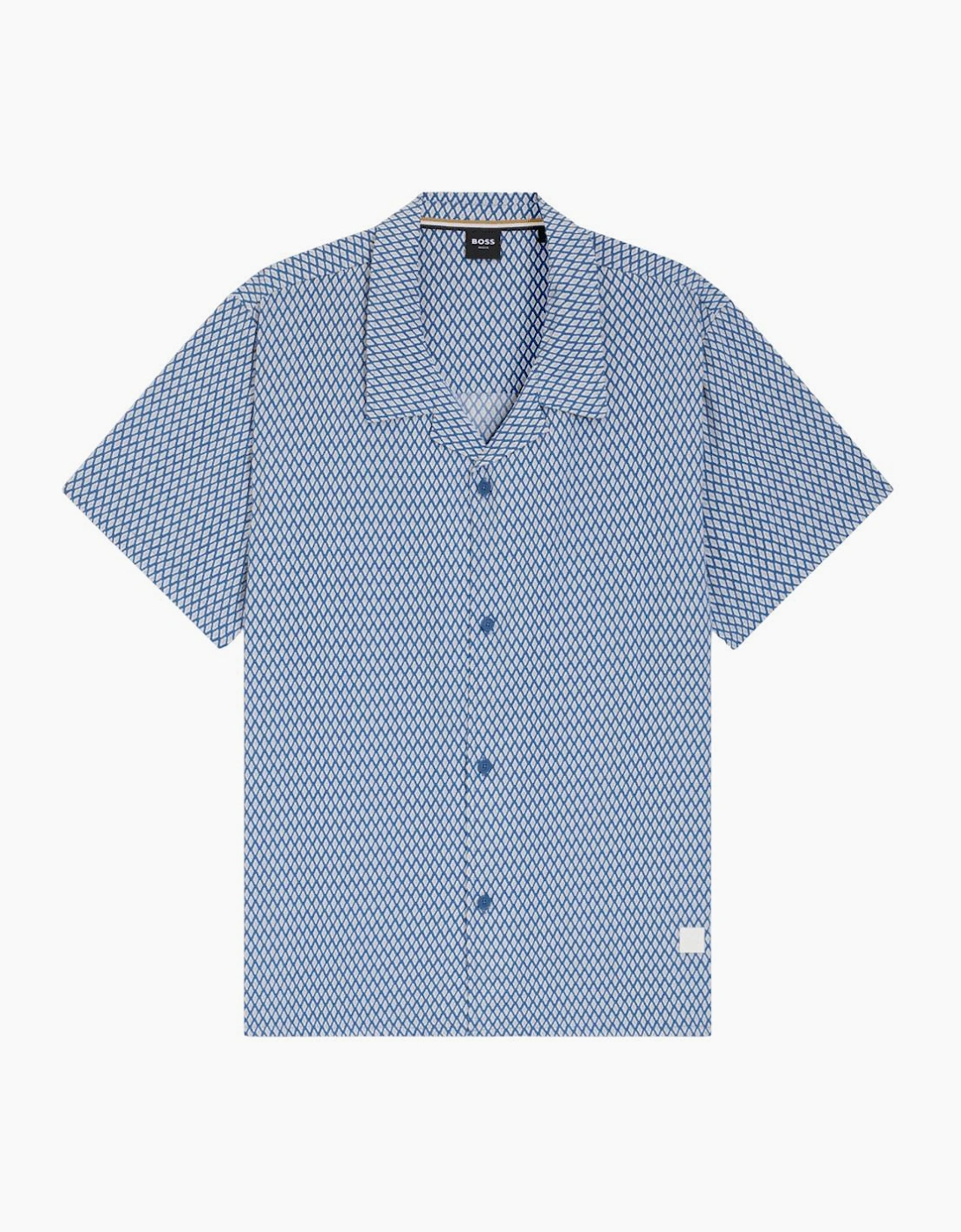 Straight Fit Patterned Beach Shirt, 4 of 3