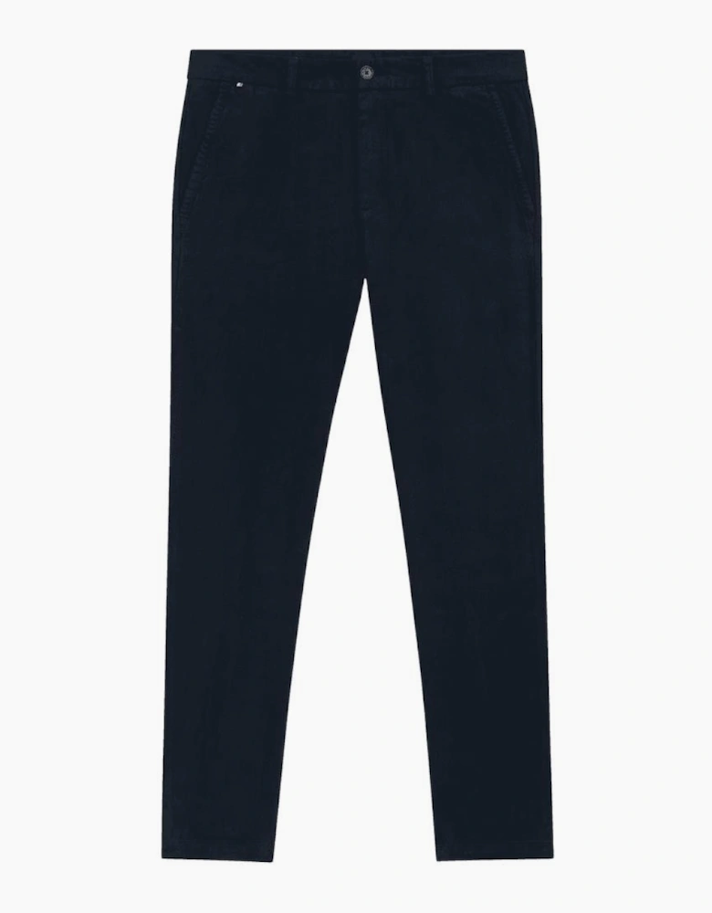 H-Kaiton1 Slim Fit Navy Cotton Chino