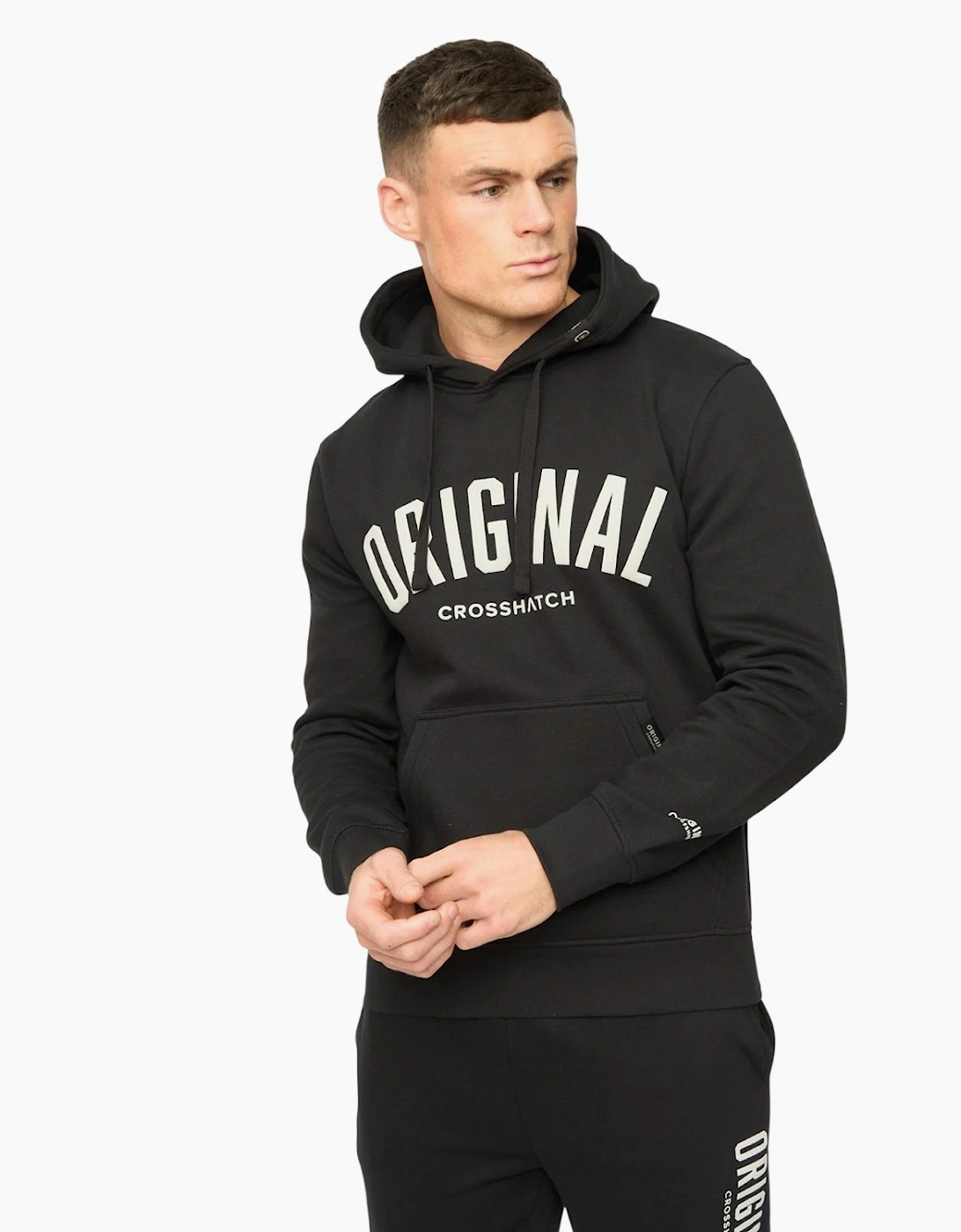 Crosshatch Mens Kensby Hoodie, 5 of 4