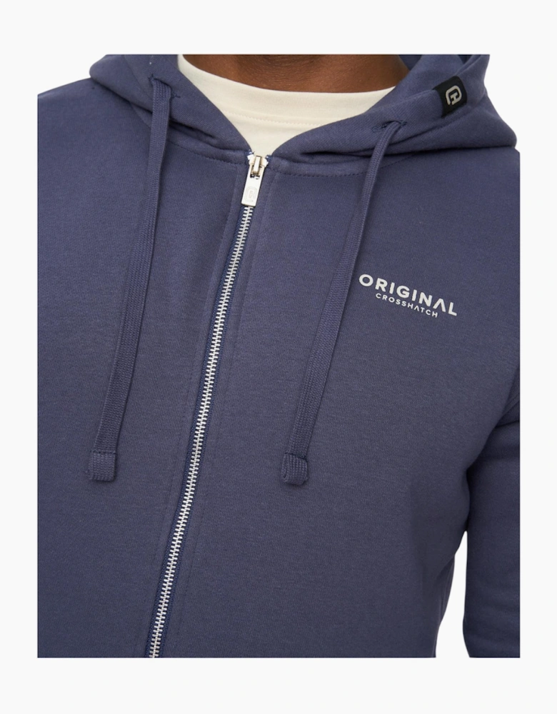 Crosshatch Mens Allmoor Thru Full Zip Hoodie