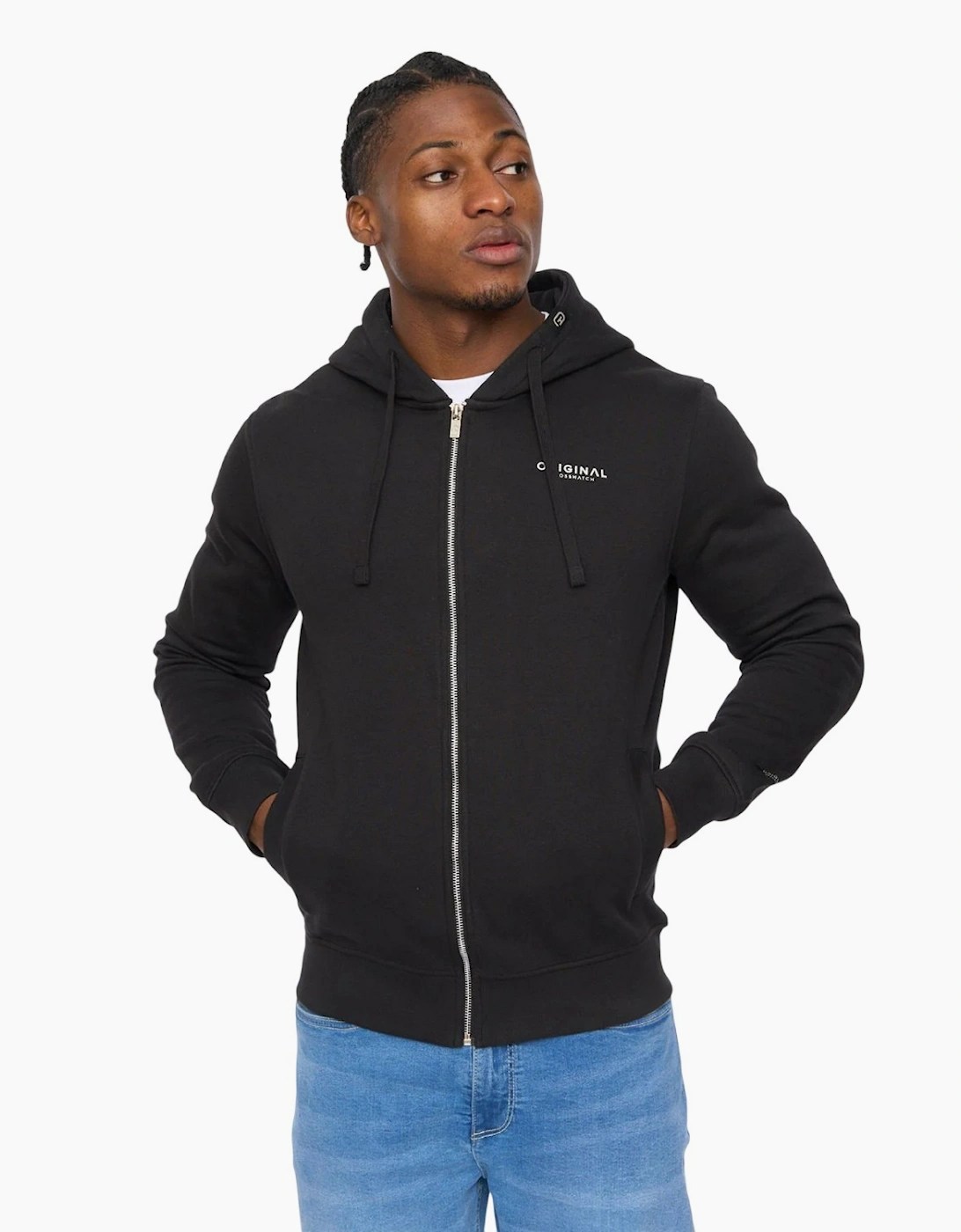Crosshatch Mens Allmoor Full Zip Hoodie, 5 of 4