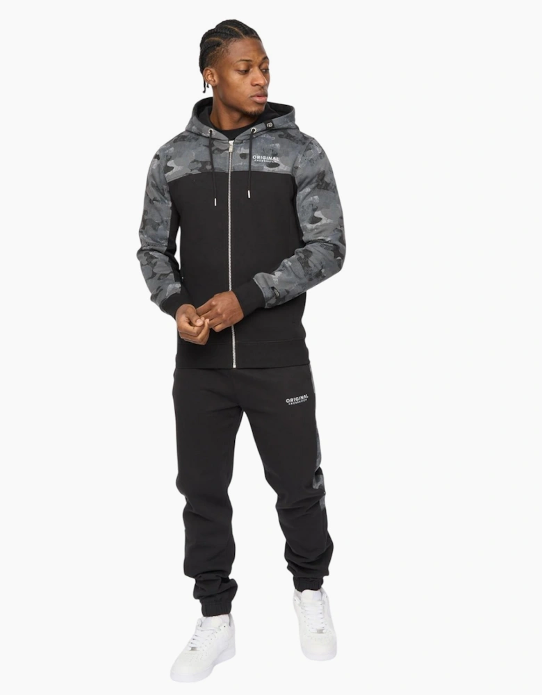 Crosshatch Mens Branton Full Zip Hoodie