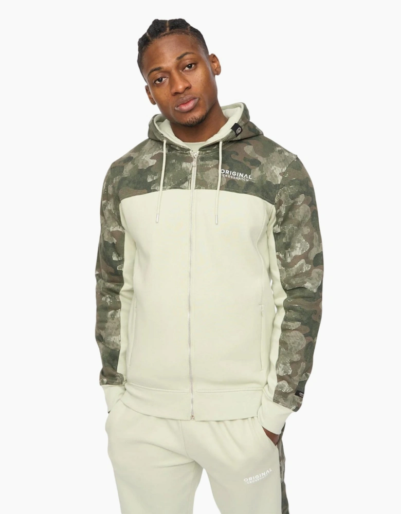 Crosshatch Mens Branton Full Zip Hoodie