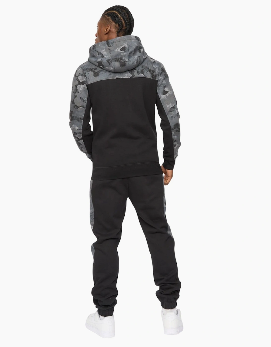Crosshatch Mens Branton Full Zip Hoodie