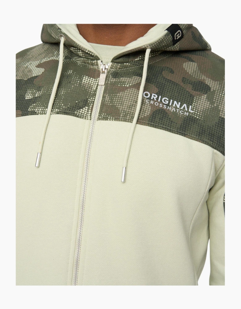 Crosshatch Mens Branton Full Zip Hoodie