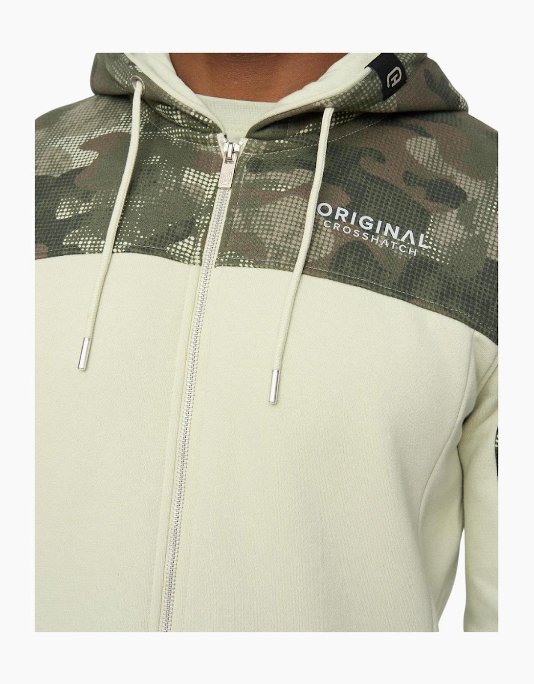 Crosshatch Mens Branton Full Zip Hoodie