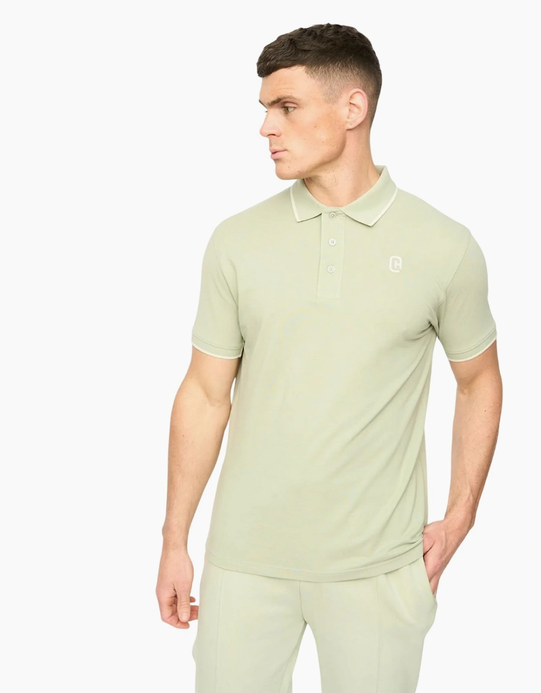 Crosshatch Mens Crufton Polo Shirt, 5 of 4