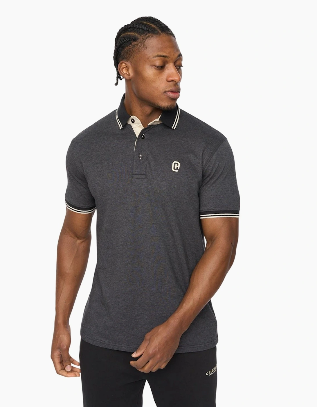 Crosshatch Mens Preece Polo Shirt, 5 of 4