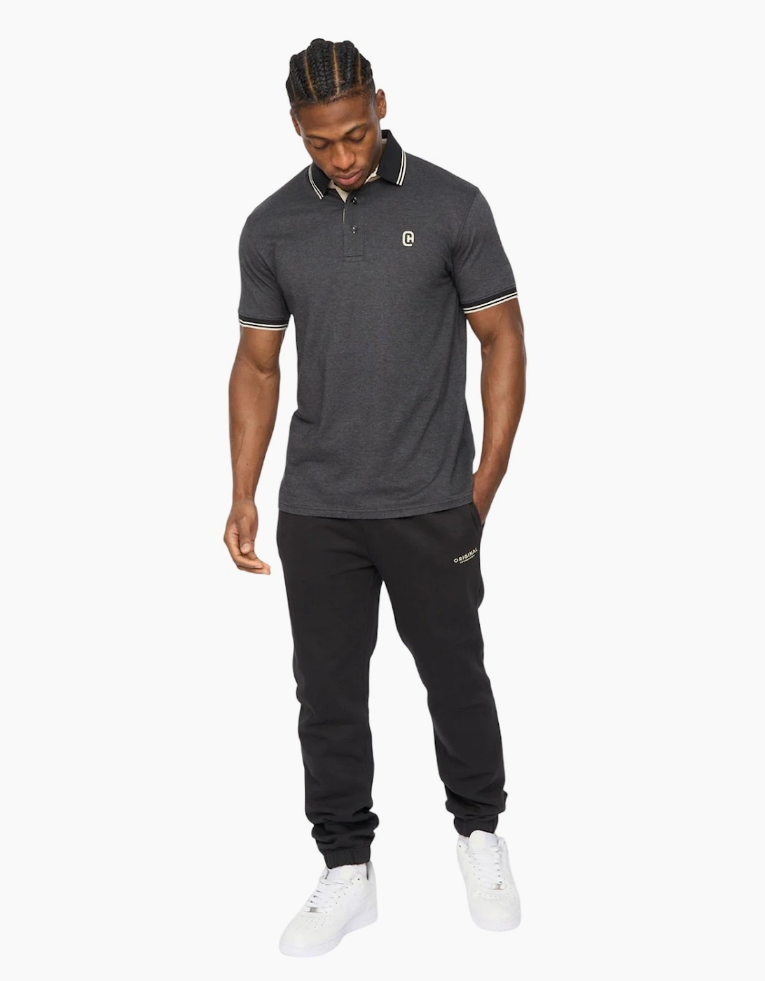 Crosshatch Mens Preece Polo Shirt