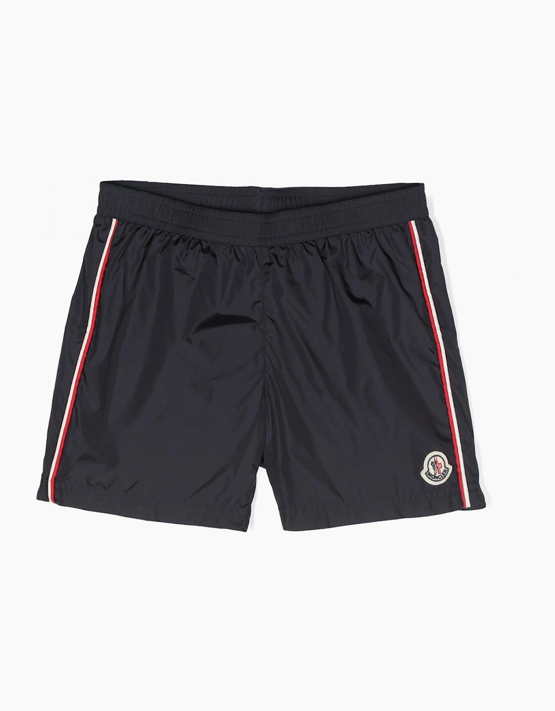 Kids Stripe Trim Swimshorts Navy, 3 of 2