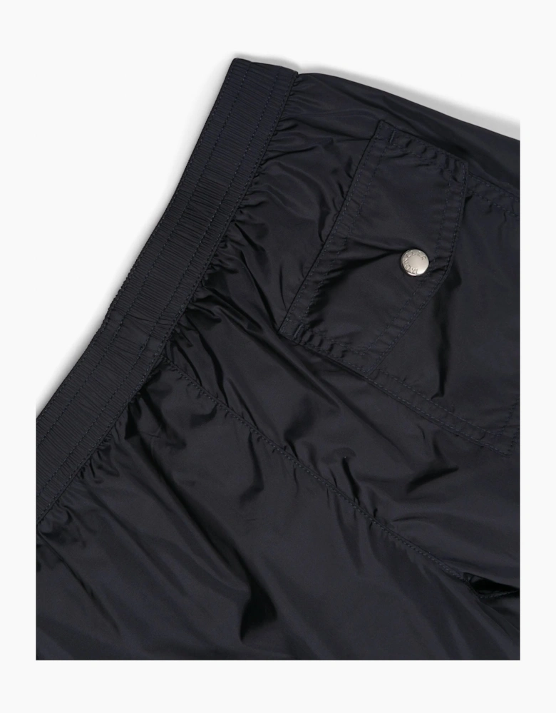 Kids Stripe Trim Swimshorts Navy