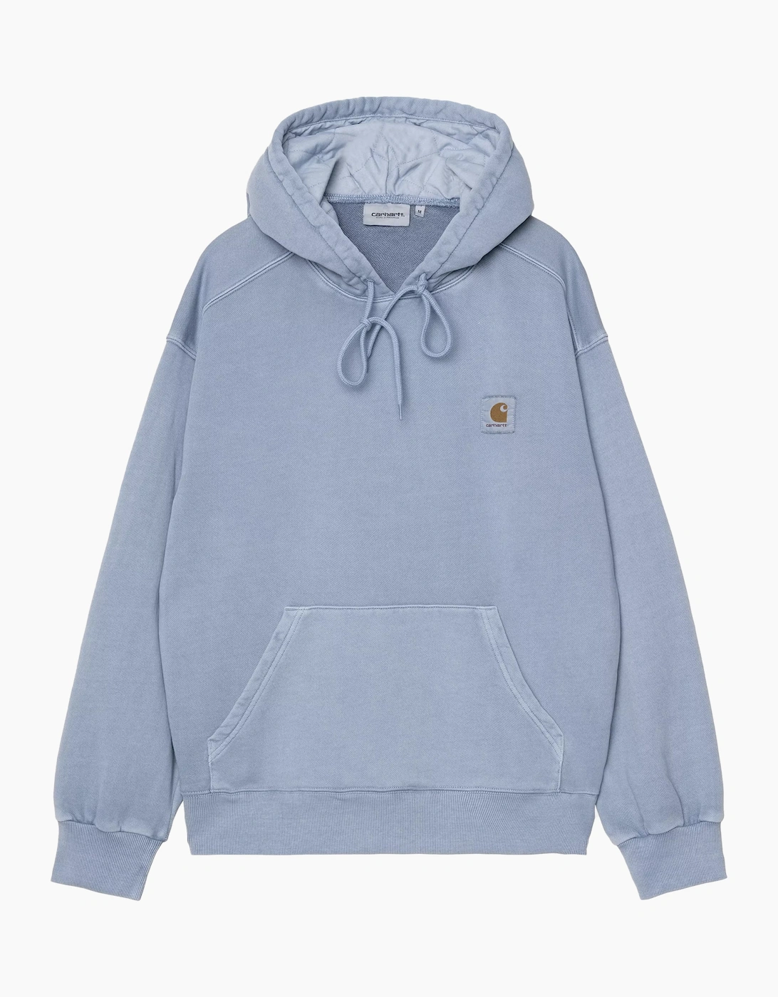 Carhartt Wip Men's Blue Nelson Hoodie Gentle /Gart Dyed  42 Xl