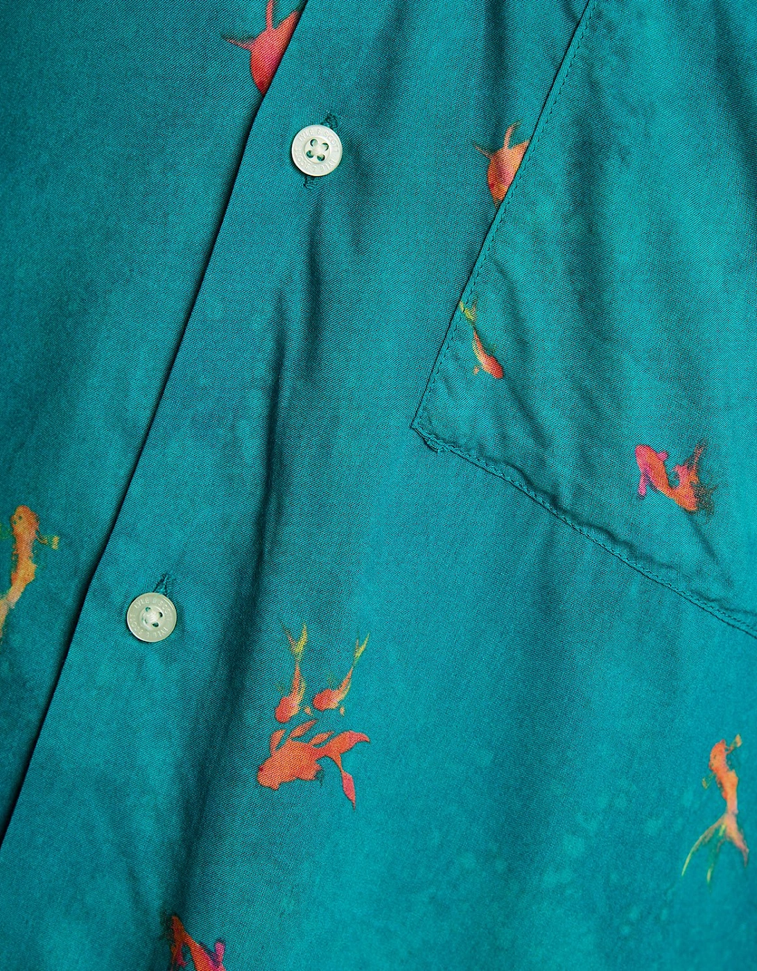 Goldfish Graphic Resort Shirt