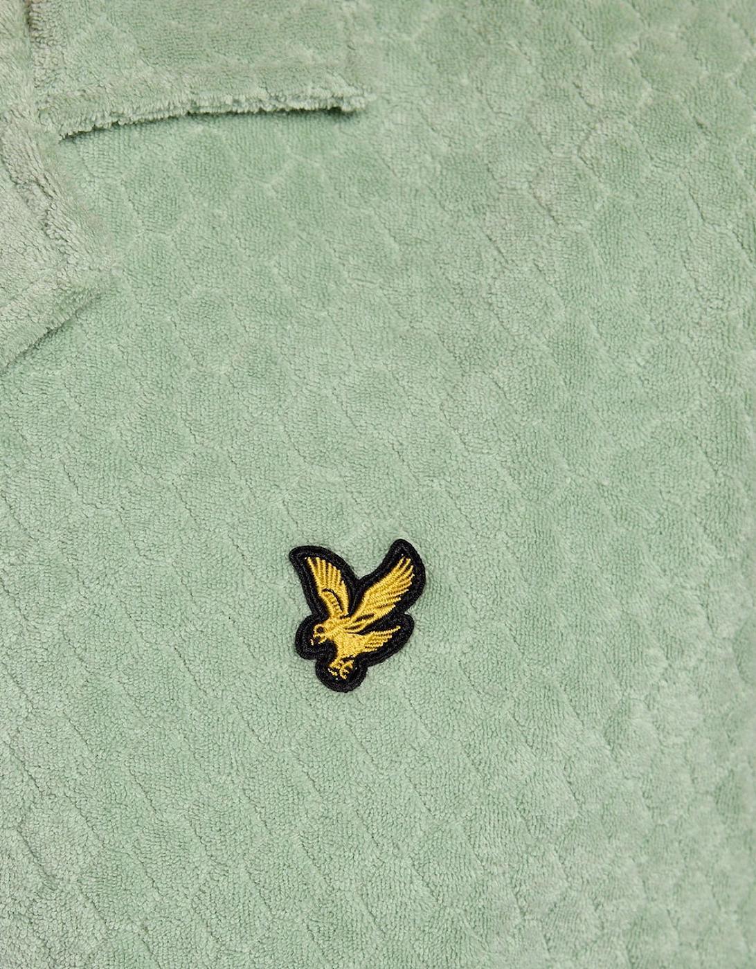 Honeycomb Effect Towelling Shirt