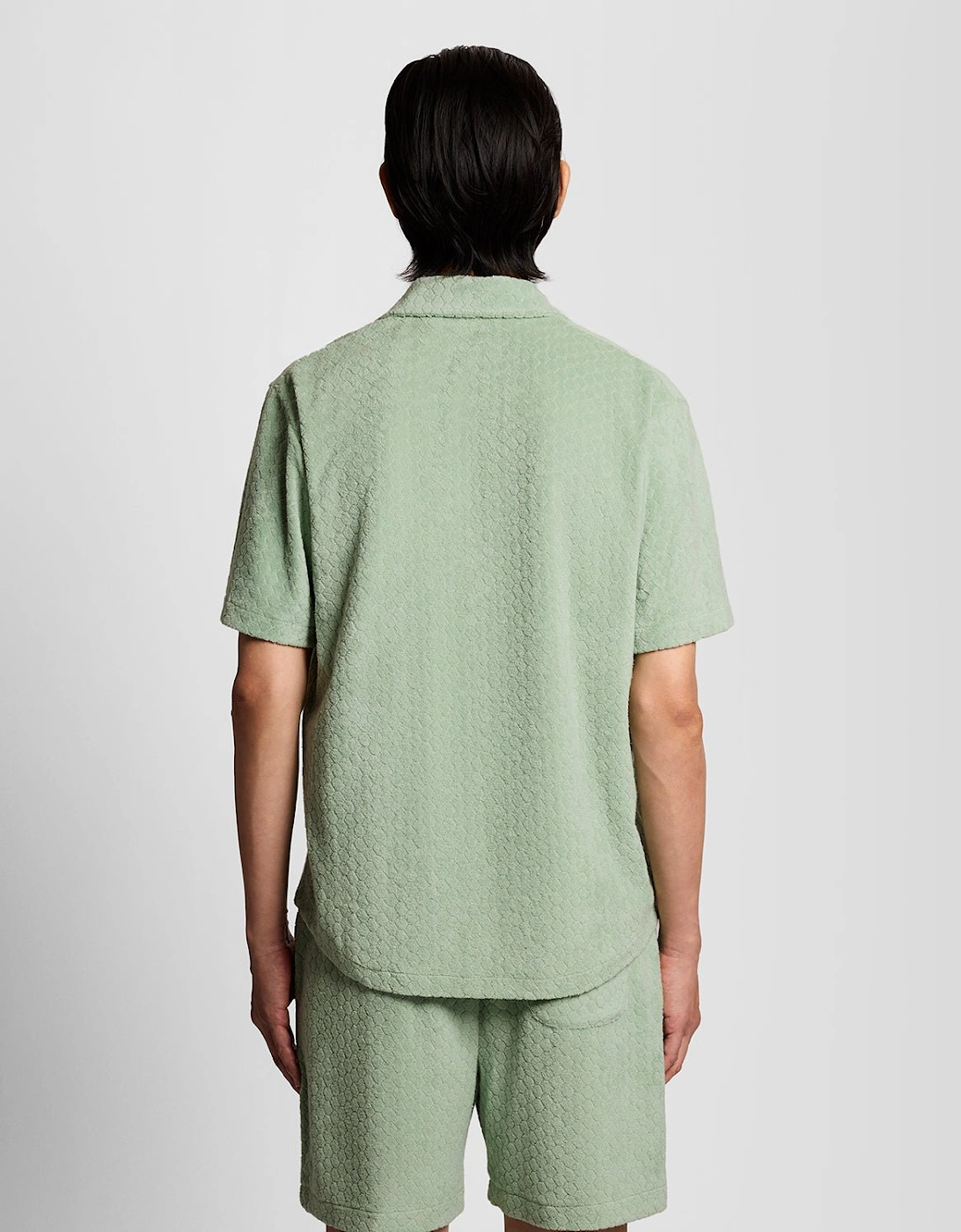 Honeycomb Effect Towelling Shirt
