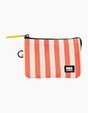 Coral Stripe Canvas