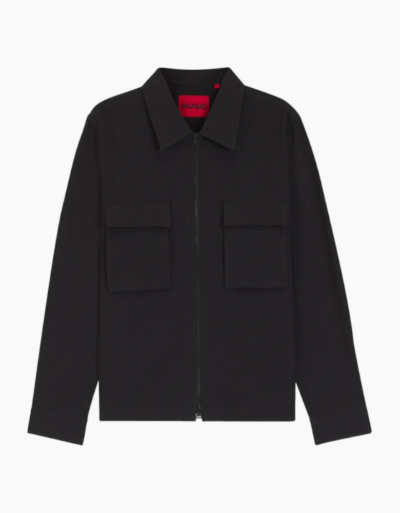 HUGO Eselio Overshirt S1-26 001 Black