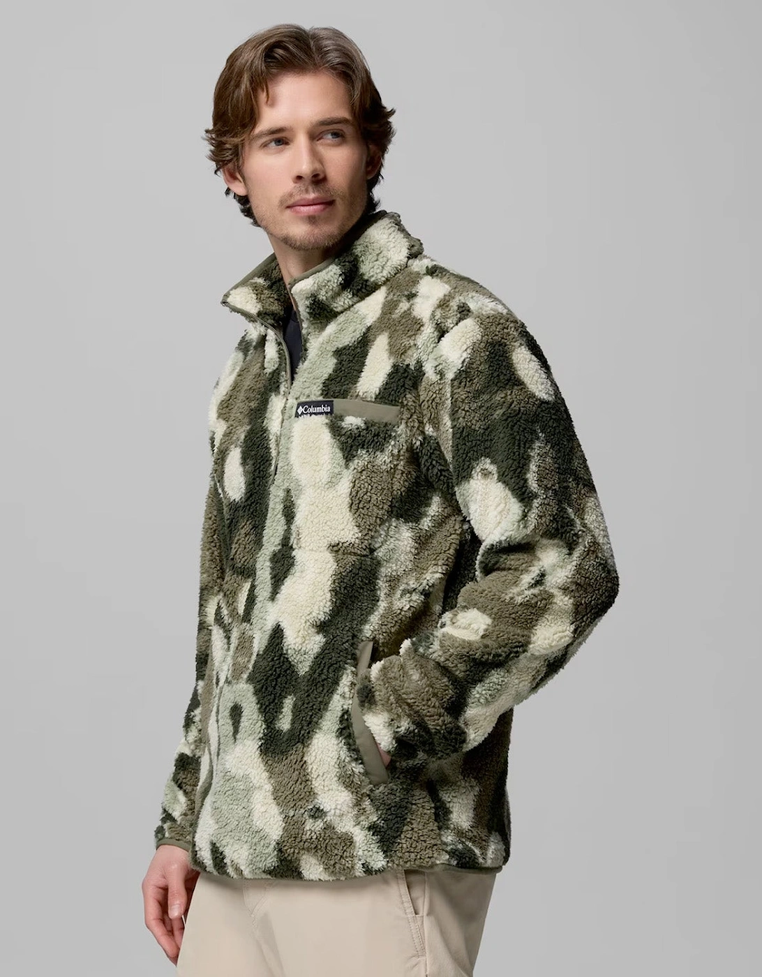 Columbia Rugged Ridge Sherpa Half Zip Fleece