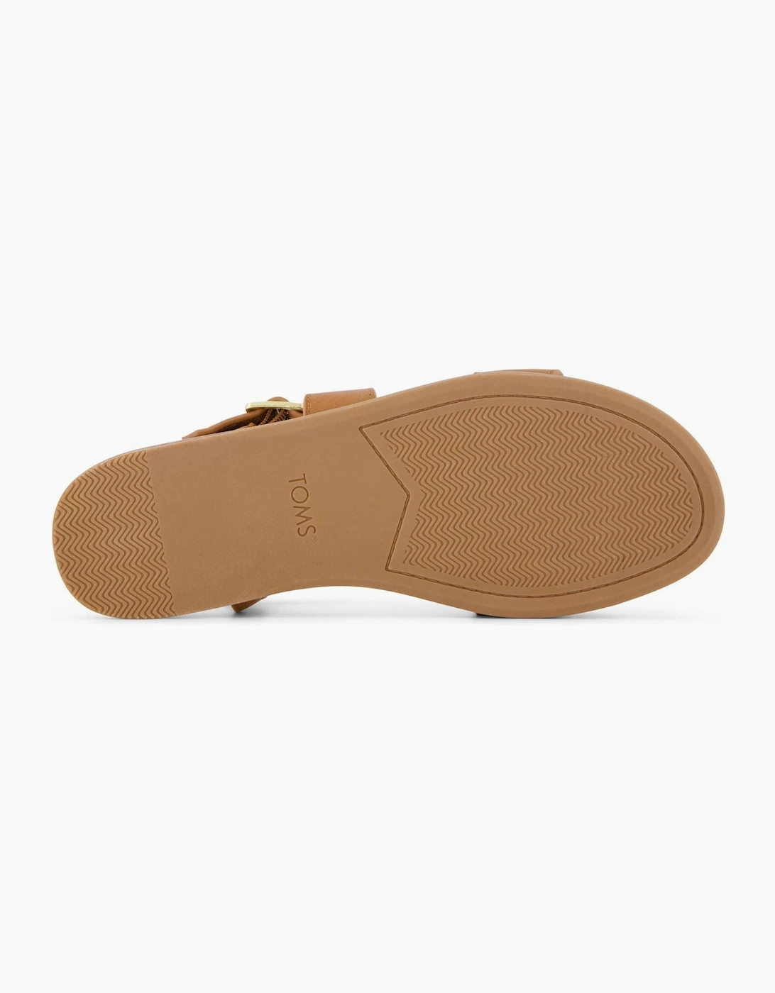 TOMS Mar Leather Women's Brown Sugar Sandals