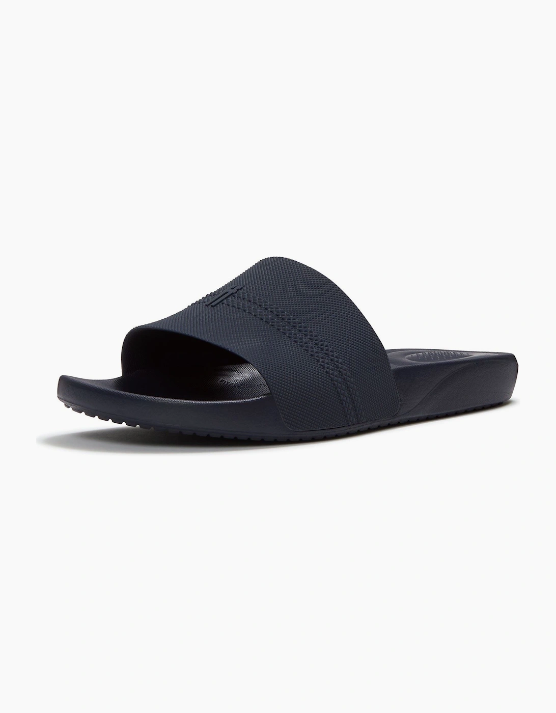 Fitflop Men's Navy Iqushion Pool Polyurethane Midnight Slides - Size: 7