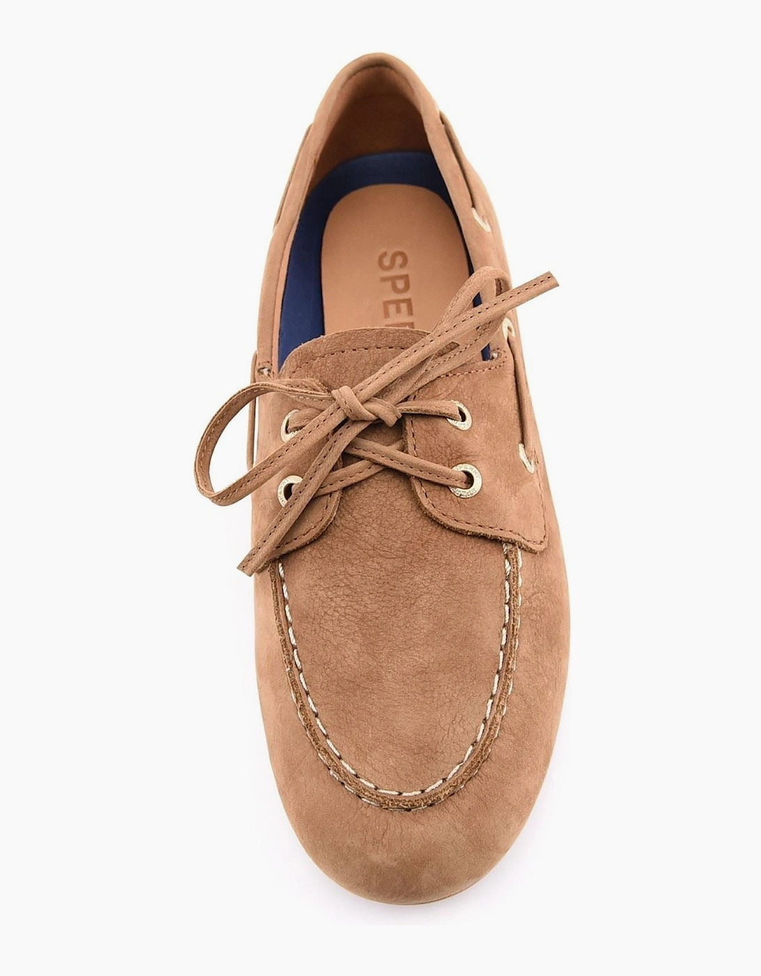 Sperry Slim Boat Leather Women's Tan Boat Shoes