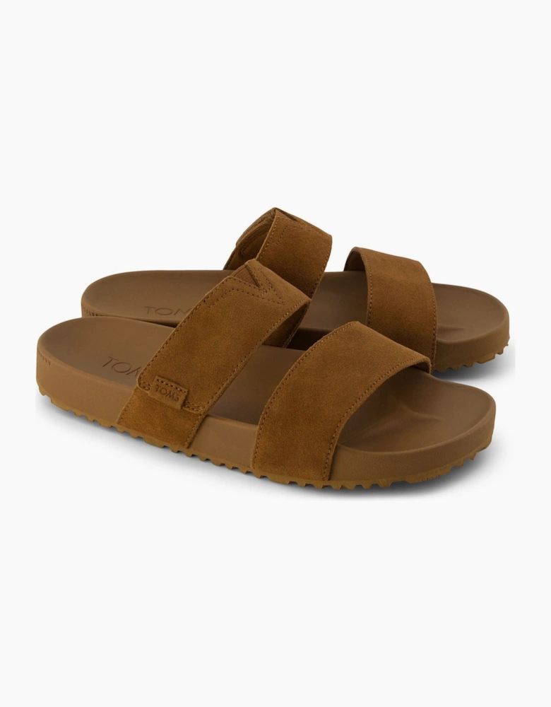 TOMS Nico Textile Men's Walnut Sandals