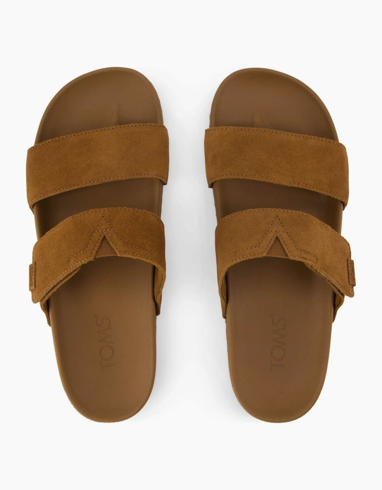 TOMS Nico Textile Men's Walnut Sandals