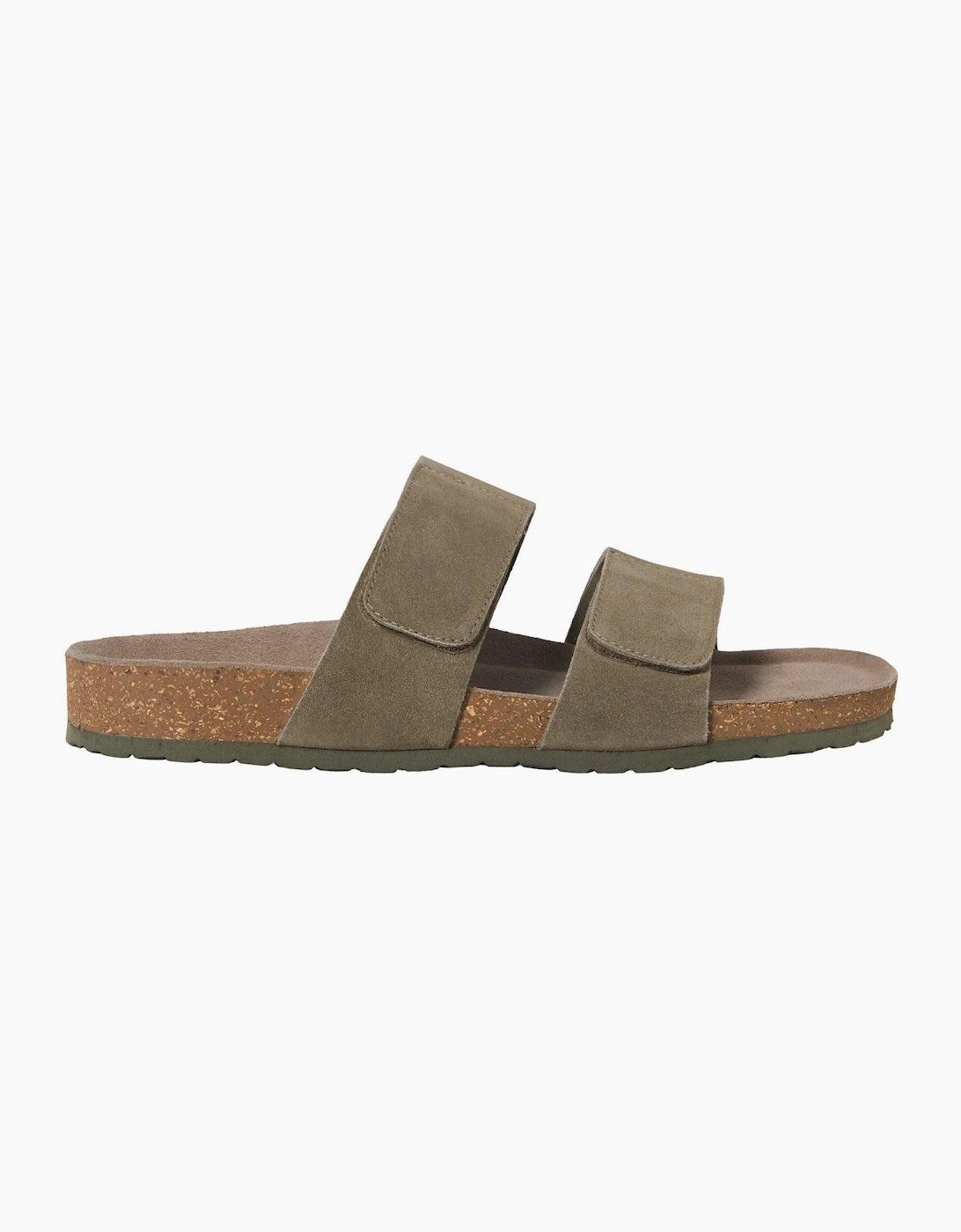 Jack & Jones Malta Suede Men's Martini Olive Sandals