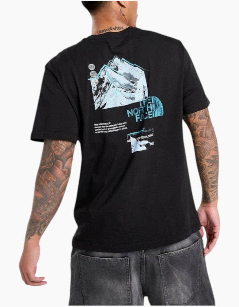 The North Face Mens T Shirts Dark Matter Graphic Tee
