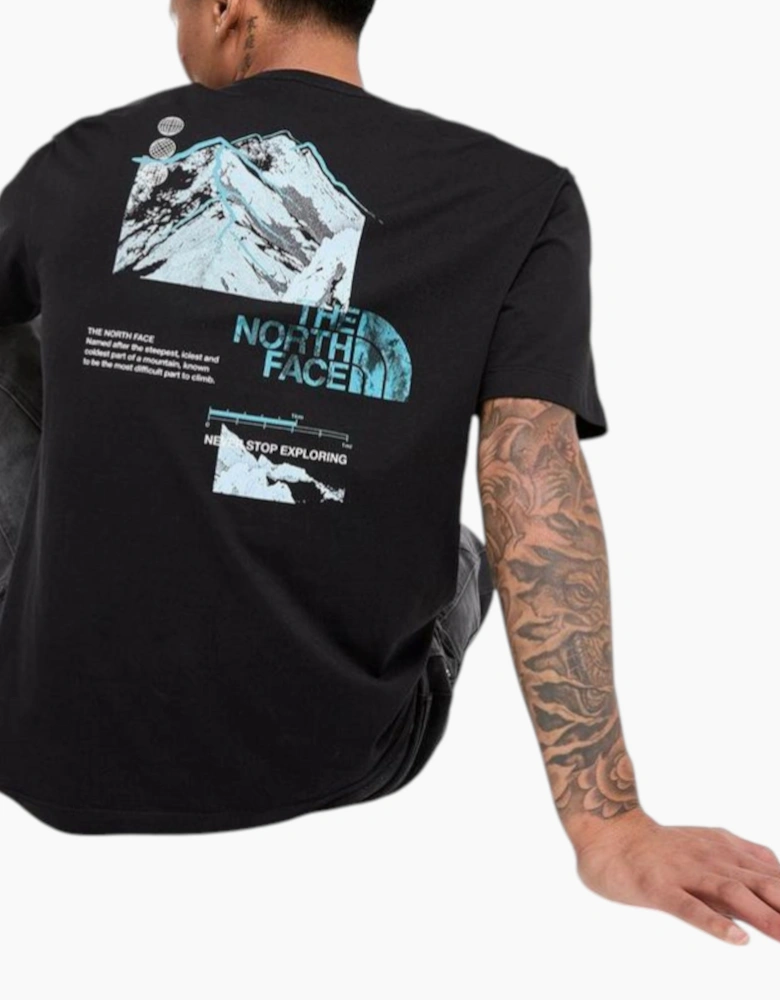 The North Face Mens T Shirts Dark Matter Graphic Tee