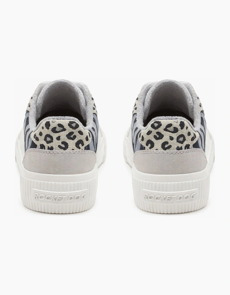 Rocket Dog CHEERY BLOCKED SPORTY Womens Casual Trainers Grey Multi