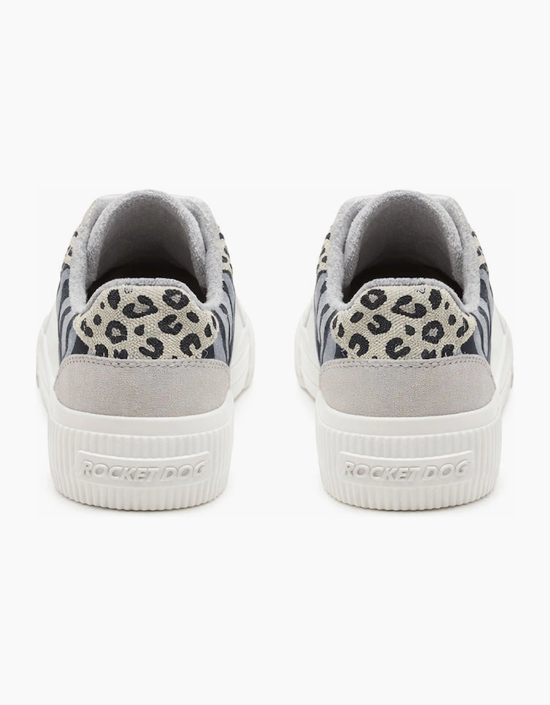 Rocket Dog CHEERY BLOCKED SPORTY Womens Casual Trainers Grey Multi