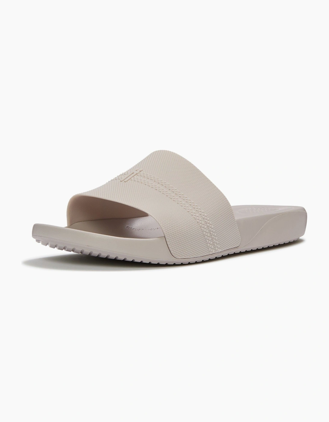 Fitflop iQushion Pool Polyurethane Men's Pale Grey Slides
