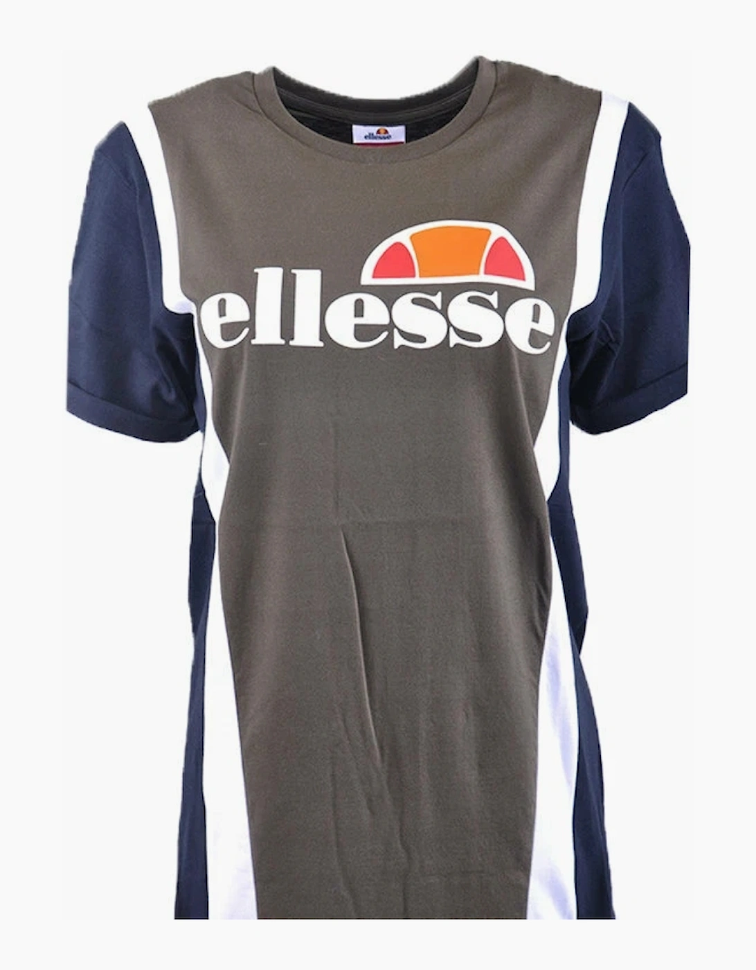 ELLESSE MARTINA Womens T-Shirt Dress Summer Sports Casual Active wear Long Tops