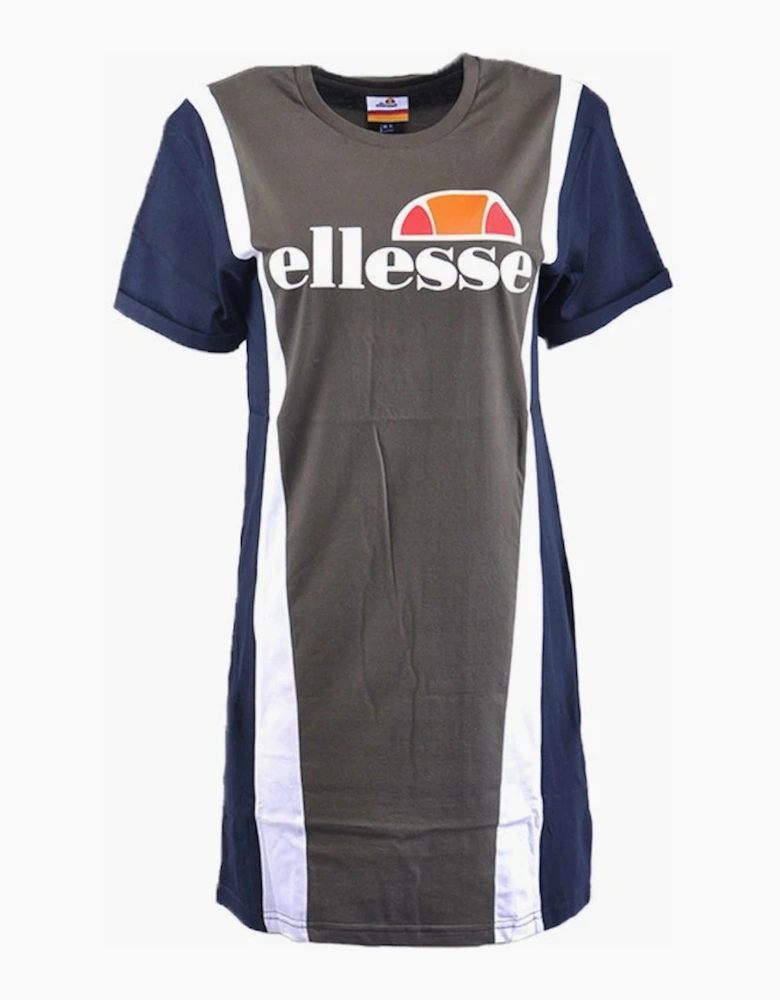 ELLESSE MARTINA Womens T-Shirt Dress Summer Sports Casual Active wear Long Tops