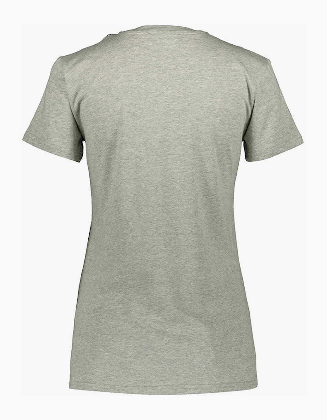 DIESEL T SILY Womens T Shirts Crew Neck Short Sleeves Slim Fit Casual Grey Tops