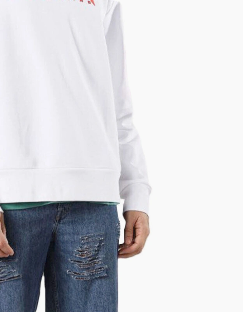 DIESEL S BAY SC FELPA Mens Sweatshirt Crew Neck Sweater Pullover Work Casual Top