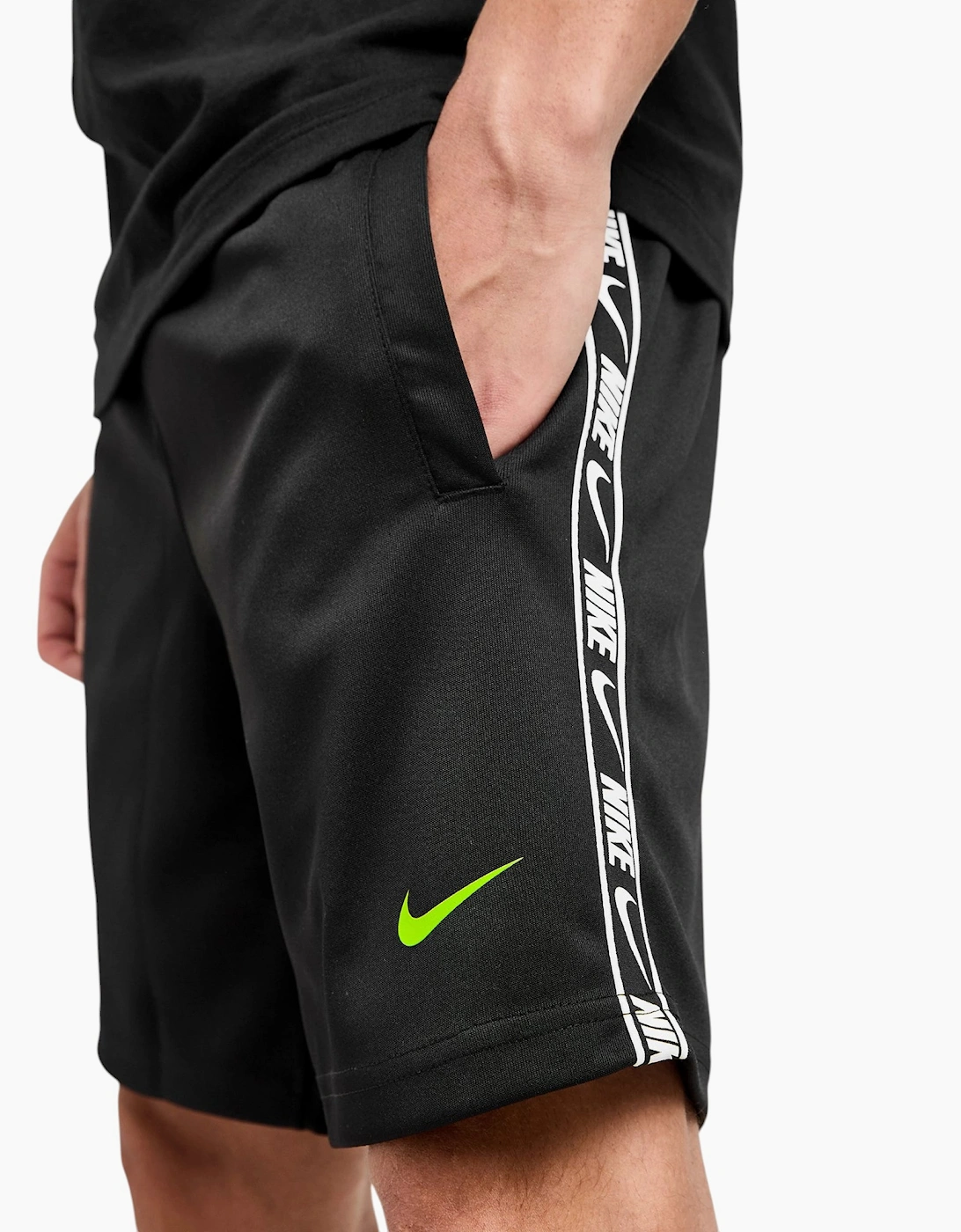 Nike Tracksuit Mens T Shirts Tape Shorts Set NSW Repeat Terry Shorts Cotton Tee