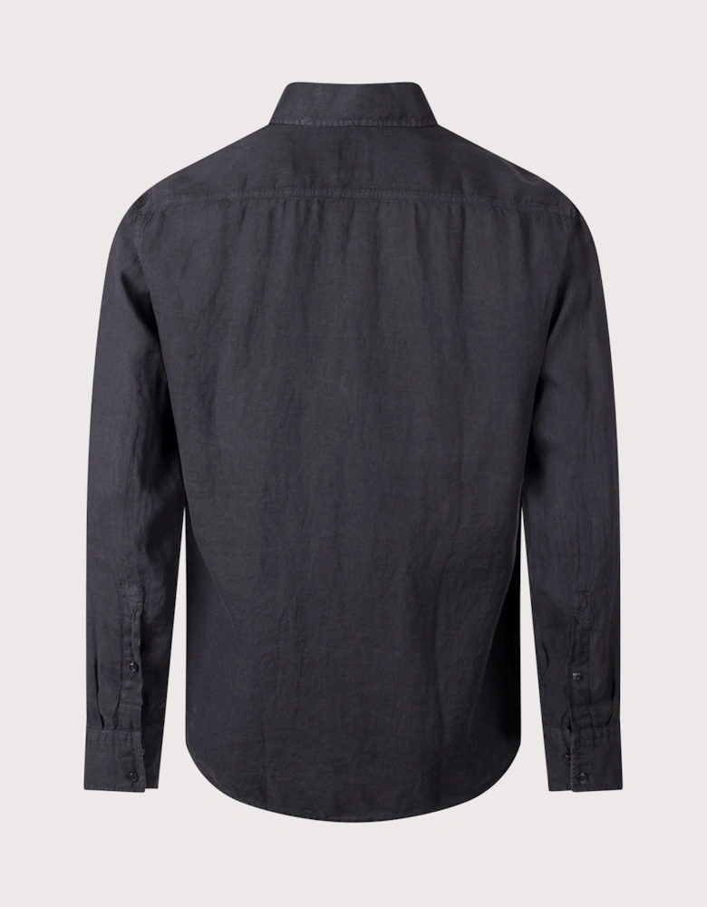Regular Fit Linen Shirt