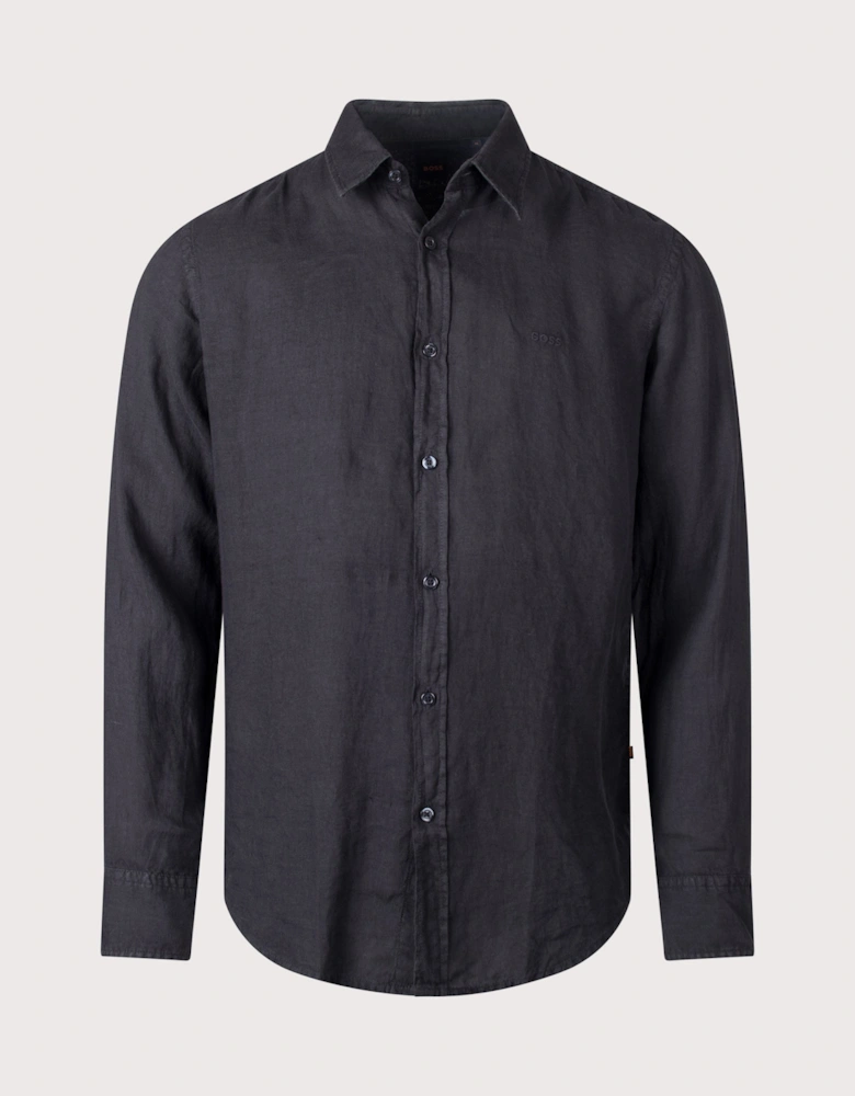 Regular Fit Linen Shirt
