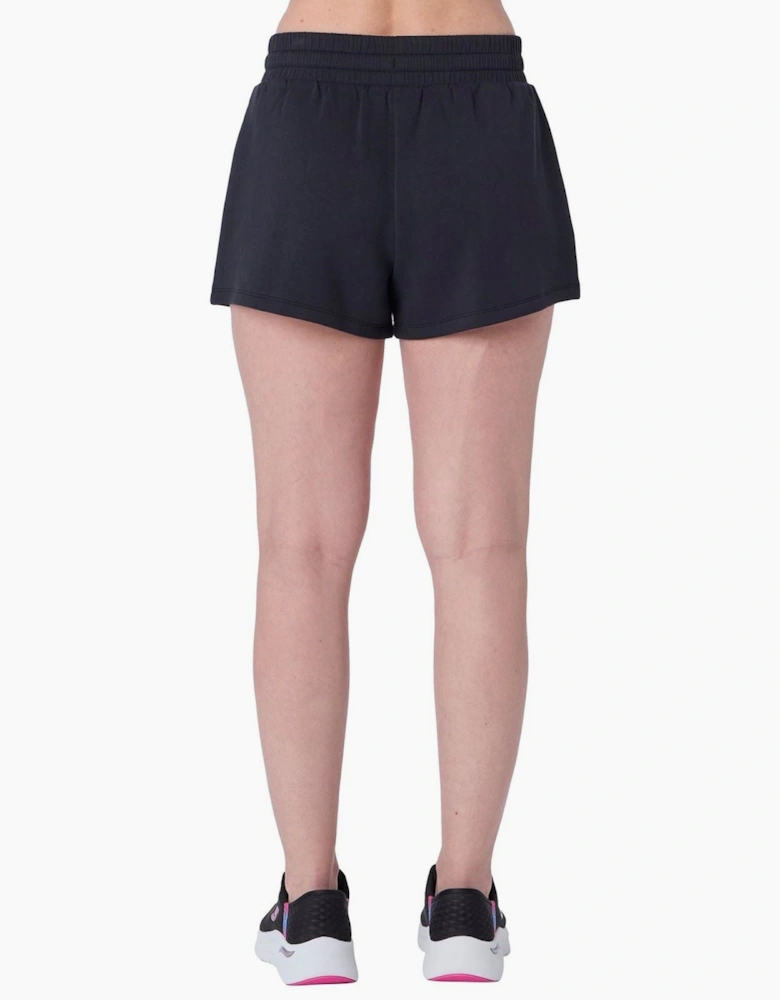 Skechers Skechluxe Elevate 5" Slip-In Women's Black Activewear Shorts